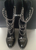 Iconic, Runway Chanel Black Leather, Silver Chain Boots: ASO Miley Cyrus