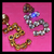 * VINTAGE GLAMOUR Chanel ( No. 5 ) Number Five Rhinestone Earrings *