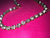 ** 1995 Chanel Vintage Rhinestone Embellished Choker Necklace, CC Drop (95P): ASO Miley Cyrus, Rihanna **