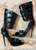 2013 ARCHIVE RUNWAY Tom Ford Triple Buckle Black Leather Gladiator Sandals: 40
