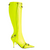 SS22 Balenciaga Cagole 90mm Leather Knee High Boots, Fluo Yellow: Cardi B, Kim Kardashian, Dua Lipa **