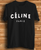 NEW!!! Celine Paris T-shirt, Resort 2012; Black