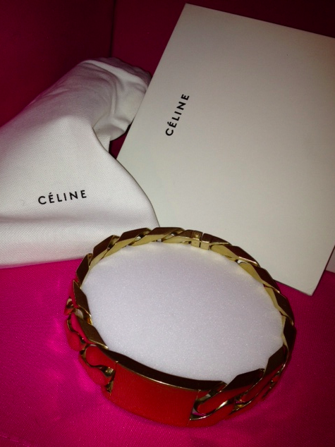 Celine id choker top