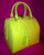 ** Louis Vuitton Yellow Damier, Speedy Cube PM **