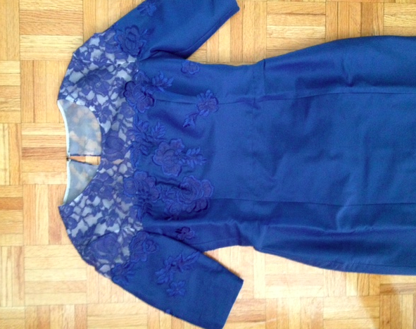 Erdem Blue Lace Jacquenta Dress: ASO Kate Middleton | circe Erdem Blue Lace Jacquenta Dress: ASO Kate Middleton | circe