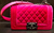 * Chanel Pink Velvet Boy Bag *