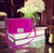 * Chanel Pink Velvet Boy Bag *