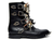 Saint Laurent Studded Charm Buckle Boot, Runway