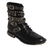 Saint Laurent Studded, Spiked Rangers Boots: ASO Kourtney Kardashian + Cara Delevingne