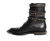 Saint Laurent Studded, Spiked Rangers Boots: ASO Kourtney Kardashian + Cara Delevingne