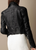 Burberry Brit (Prorsum) Quilted Leather Jacket, 2013: ASO Christine Centenera + Cara Delevingne