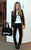 Burberry Brit (Prorsum) Quilted Leather Jacket, 2013: ASO Christine Centenera + Cara Delevingne