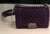 Chanel Purple Velvet Boy Bag: ASO Mira Duma @ Fashionweek