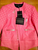 SOLD OUT!!! NWT Balenciaga 2013 Flamingo Pink Quilted Leather Jacket Size 38