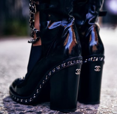 Chanel chain boots 2013 store