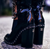 Iconic, Runway Chanel Black Leather, Silver Chain Boots: ASO Miley Cyrus