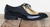 ** 2013 Celine Gold Plated Oxfords Brogues: Nicole Richie, @tashsefton **