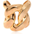 2014 BALMAIN GOLD PLATED CUFF BRACELET: ASO Rihanna