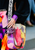 ** 2015 Chanel Multicolor Tie Dye Messenger Bag - Spring Summer - Graffiti Canvas Strap **
