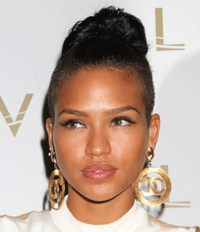 Chanel Vintage CC Large Gold Sunburst Earrings Rihanna Pour it Up circe