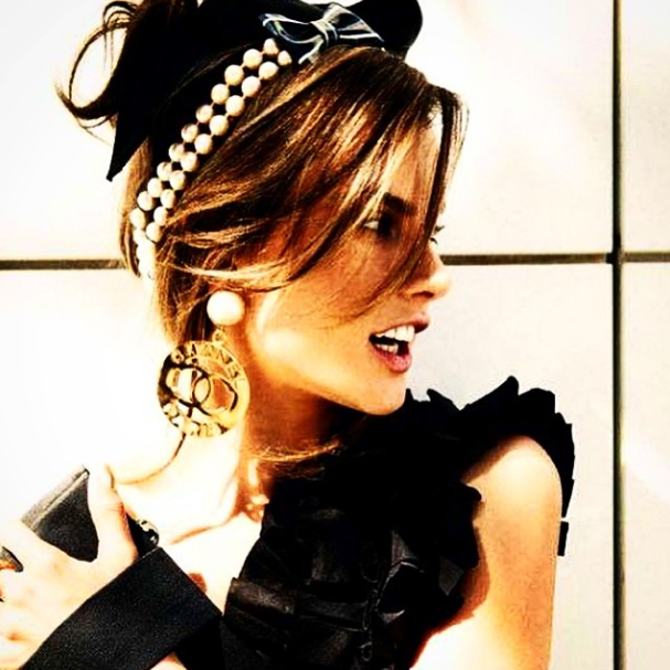Chanel Vintage Large Chanel Paris Earrings: ASO Alessandra Ambros
