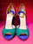 * 2015 Christian Louboutin Otrot Suede Sandal with Fringe, Mint Multi @circegirls *