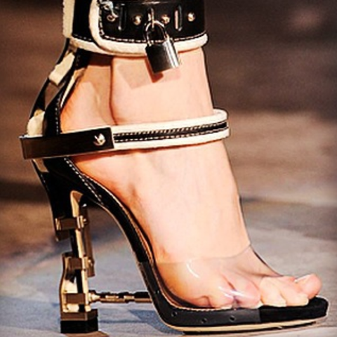 Dsquared Dsquared2 Runway Sybil Virginia High Heel Sandals: Rihanna