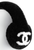 Chanel Rabbit Fur Earmuffs Ear Muffs Embellished CC Signature
