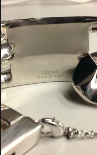Celine online id bracelet