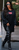 ** Balenciaga Over The Knee, All Time Black Leather Thigh-High Boots: Kim Kardashian **