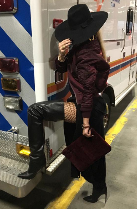 Balenciaga thigh high sales