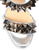 *** NIB Christian Louboutin Silver Patent Spiked Sandals ***