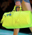2013 Louis Vuitton Keepall Bandouliere 45, Yellow (Jaune Fluo) Damier Duffle Bag
