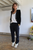 Balmain Black Velvet Blazer: ASO Christine Centenera @ Fashionweek