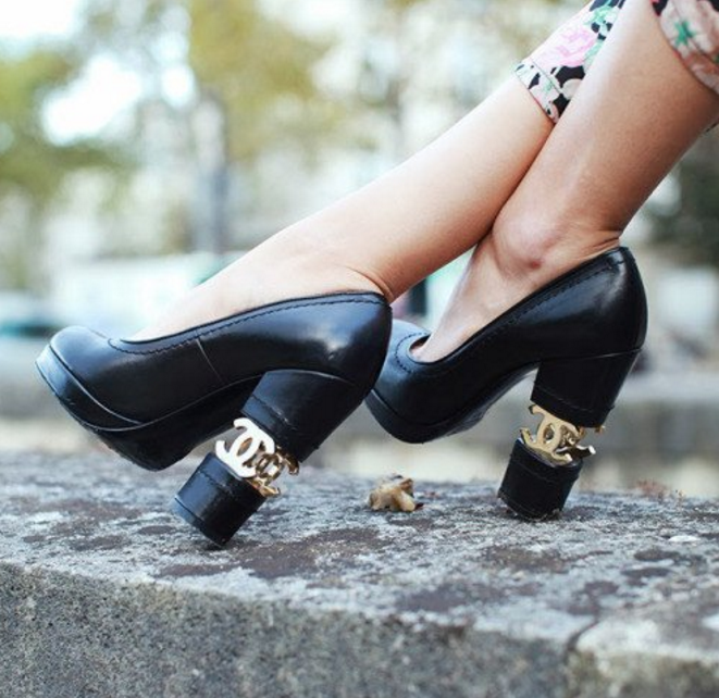 Escarpin hotsell style chanel