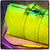 2013 Louis Vuitton Keepall Bandouliere 45, Yellow (Jaune Fluo) Damier Duffle Bag