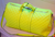 2013 Louis Vuitton Keepall Bandouliere 45, Yellow (Jaune Fluo) Damier Duffle Bag