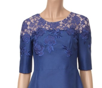 erdem blue lace dress Erdem Blue Lace Jacquenta Dress: ASO Kate Middleton